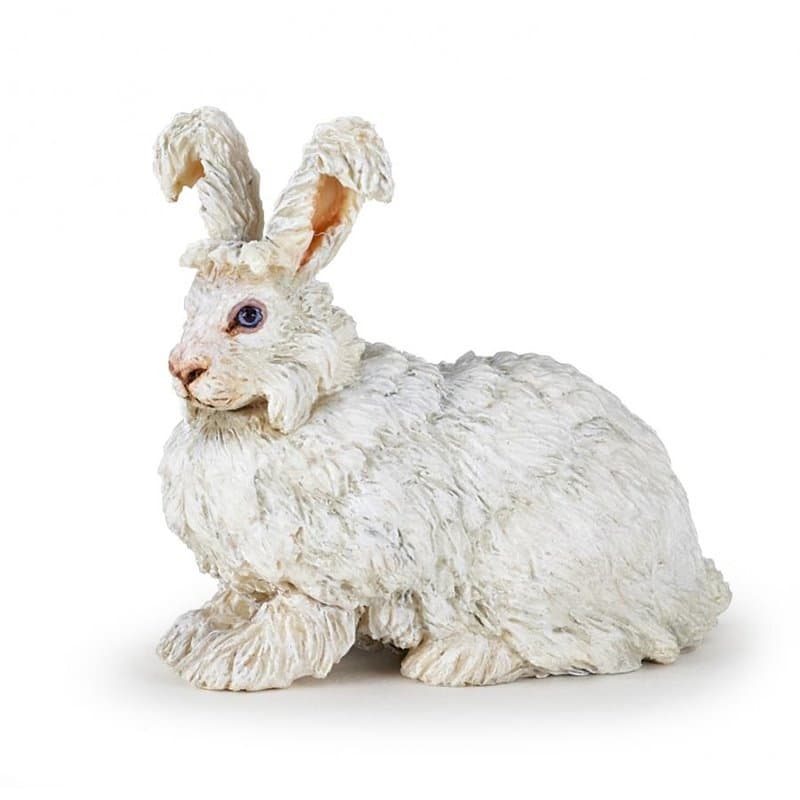 Lapin angora PAPO figurine - Image 1