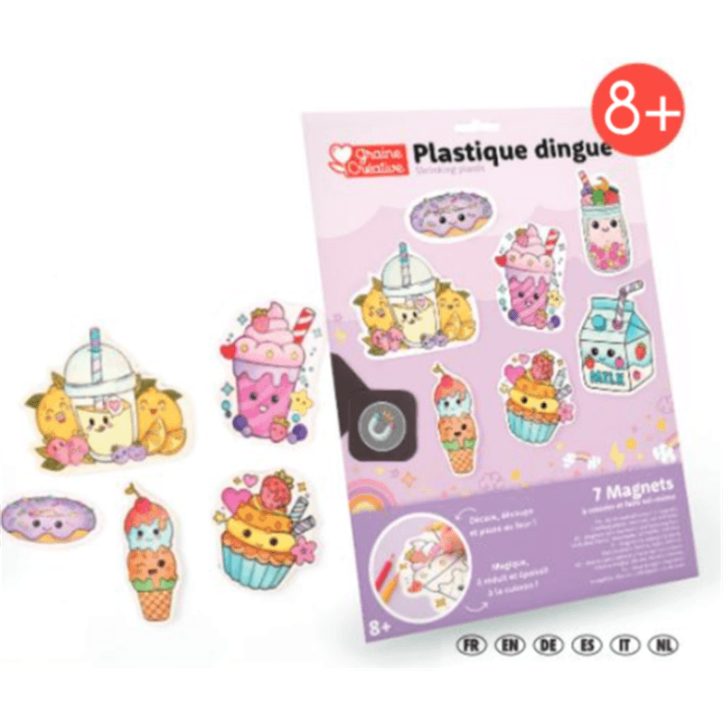 Plastique dingue - Aimants Kawai - Image 1