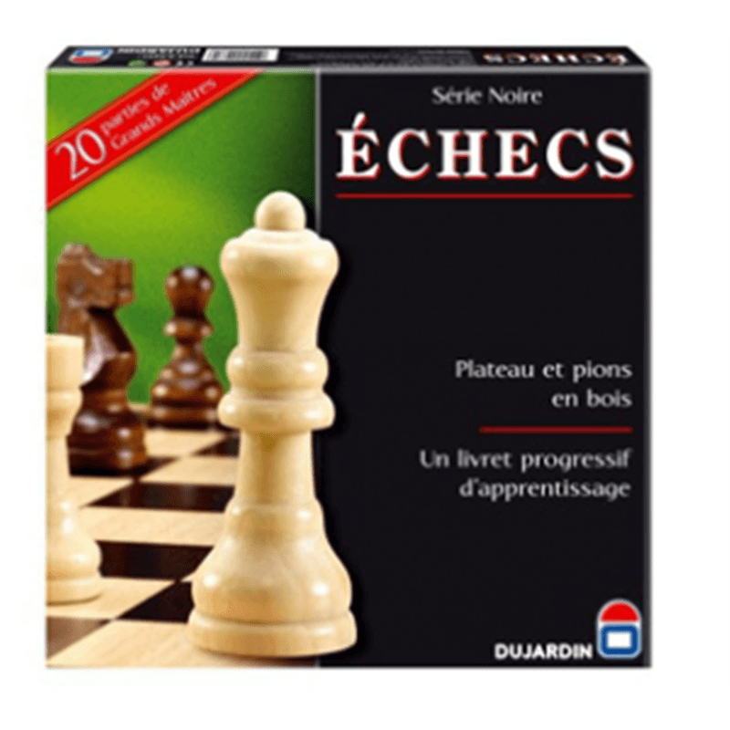 Dujardin Série Noire Serie Noire Echecs Plateau - Image 1
