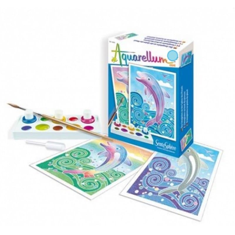 Aquarellum Mini theme Dauphins - Image 1