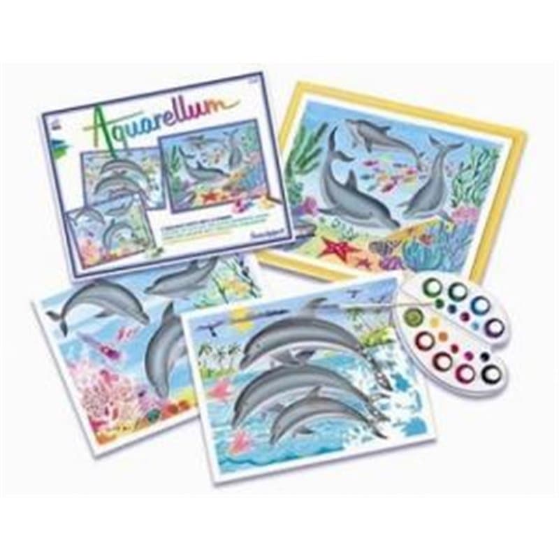 Aquarellum GM Les dauphins - Image 1