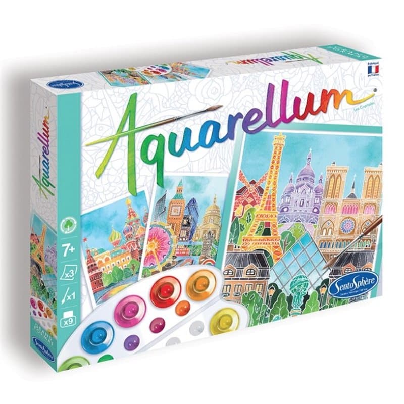 Aquarellum GM Les capitales - Image 1