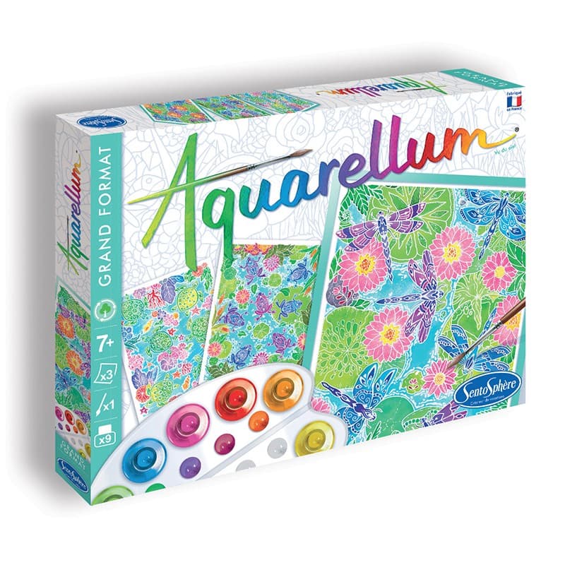Aquarellum Grand Format - Vu du ciel - Image 1