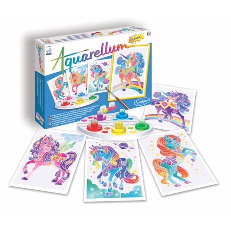 Aquarellum junior licornes - Image 1