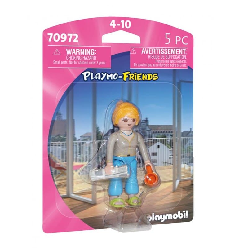 70972 Jeune femme et journal playmobil - Image 1