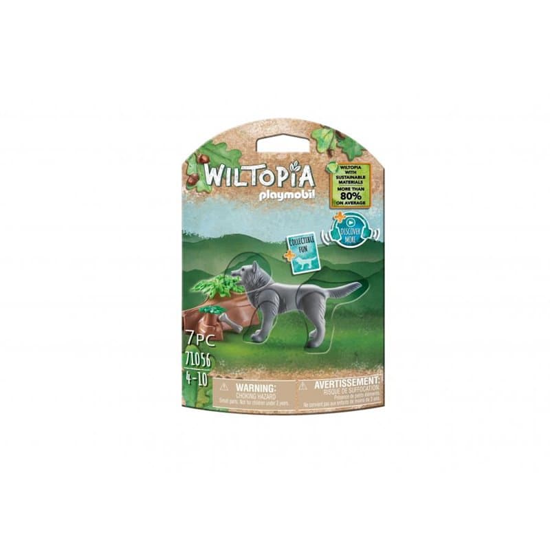 71056 pochette animaux Loup - Image 1