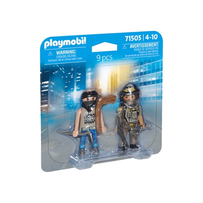71505 policier swat et bandit - Image 1