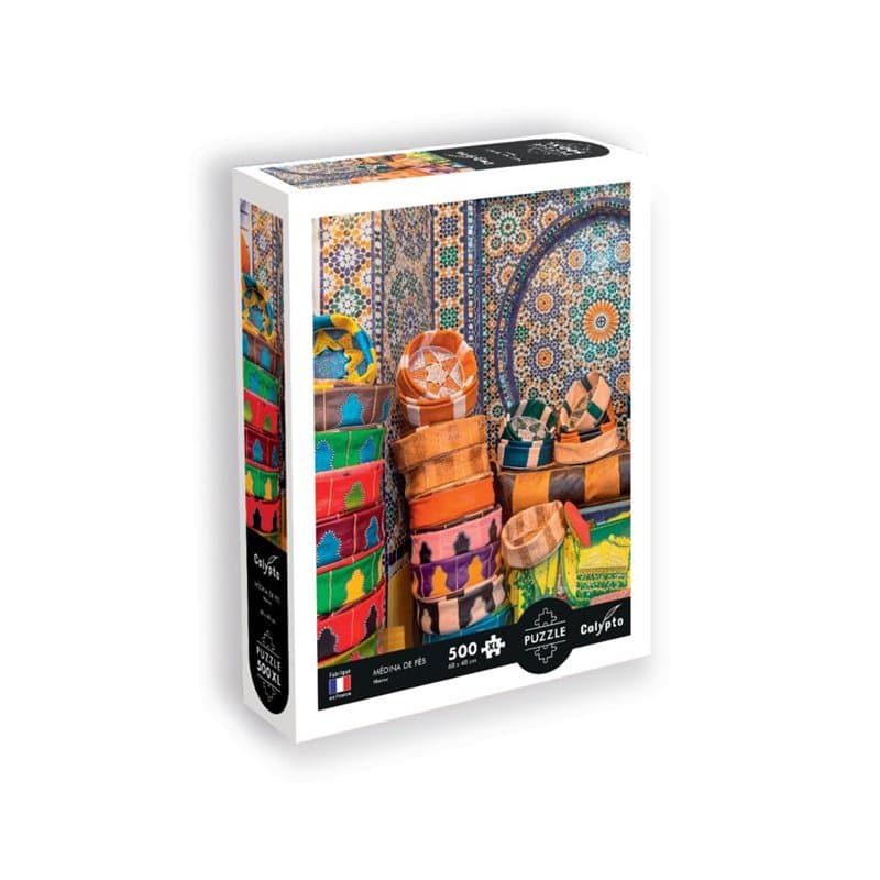 Puzzle 500 pièces xl - médina de fès - maroc - Image 1