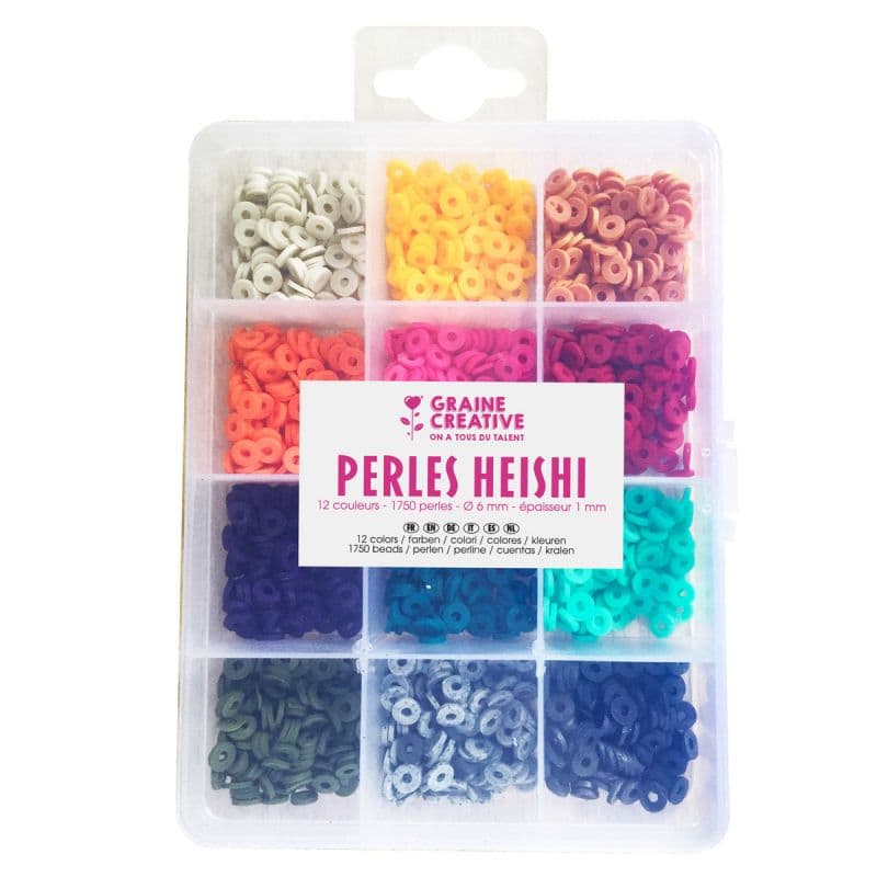 Boite de perles Heishi Vif - Image 1
