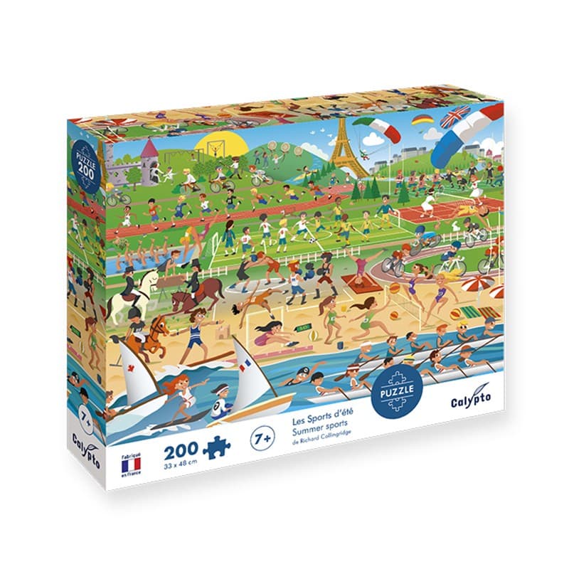 Puzzle 200 p Les sports d ete - Image 1