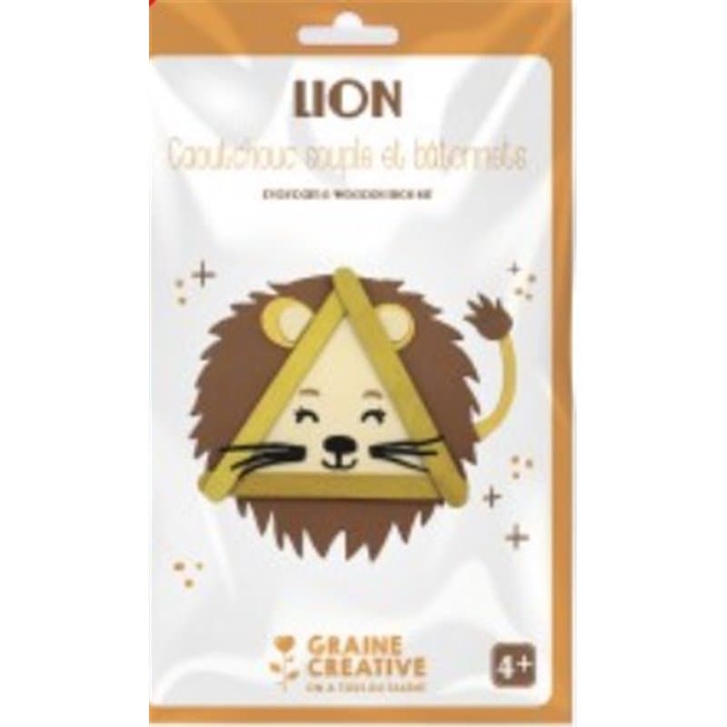 Kit creatif batonnet Lion - Image 1