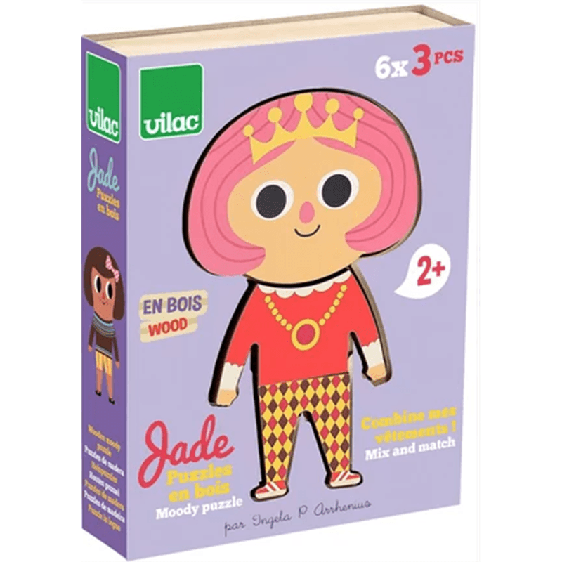 Jade a habiller puzzle en bois - Image 1