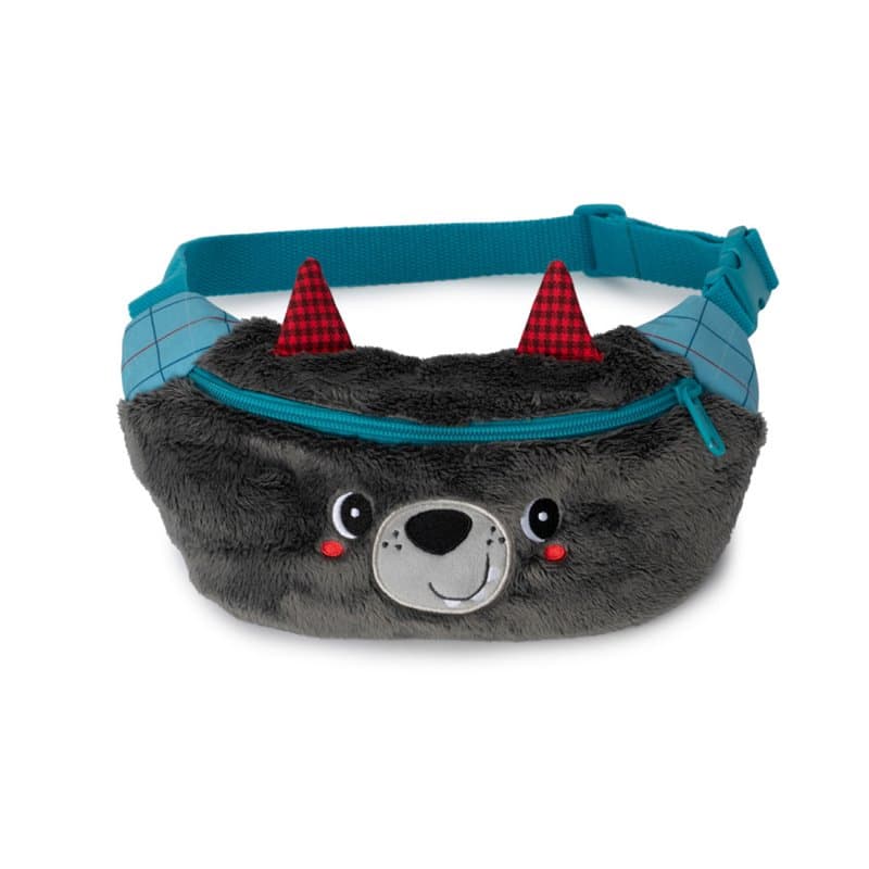 Sac banane vert - Louis le loup - Image 1