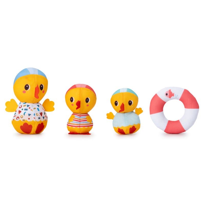 3 canards au bord de l'eau - Jouet pour le bain - Image 1