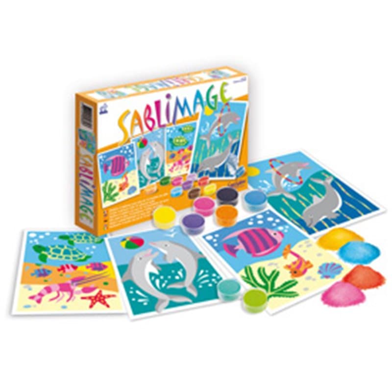 Sablimage Poissons et Dauphins - Image 1