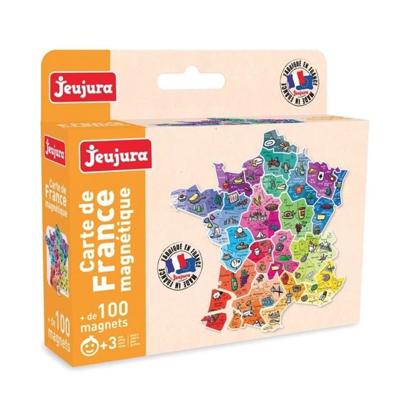 JeuJura Carte France Magnetique - Image 1