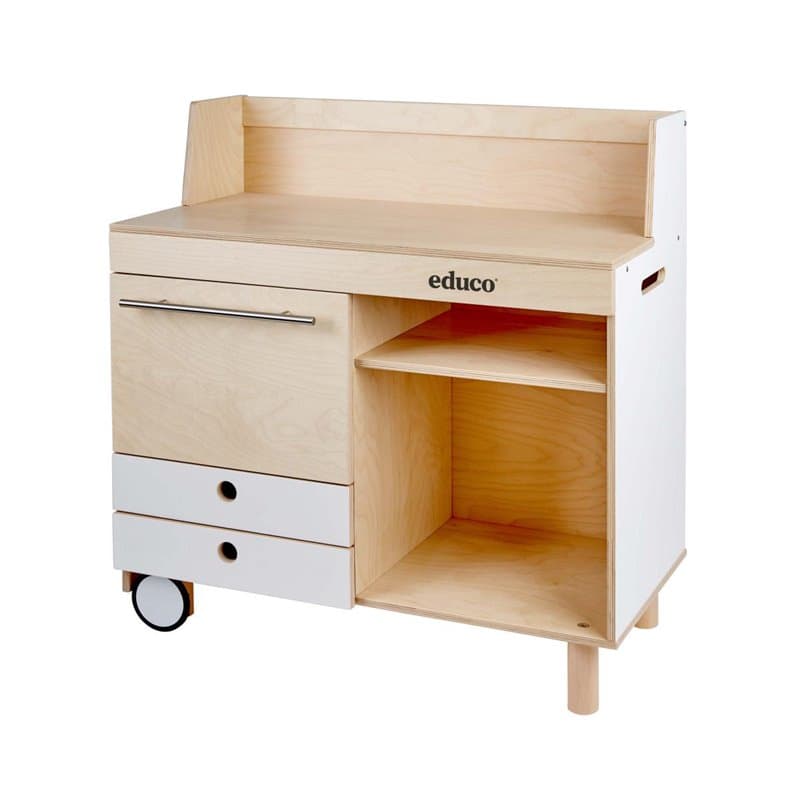 Jeu d'imitation - Commode à langer - jeu Montessori - Image 1