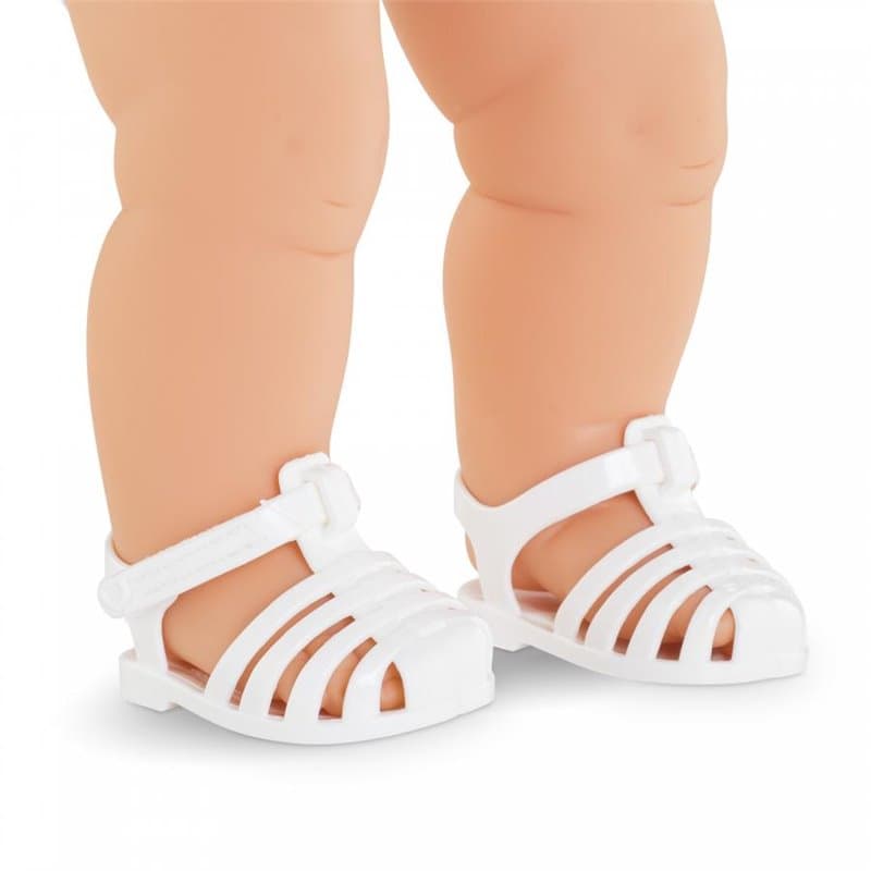 BB36 Sandales blanches en plastique - Image 1