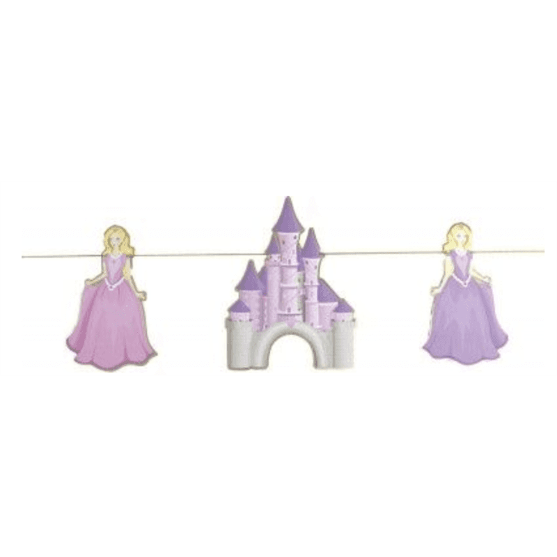 Guirlande a motifs princesse 3M - Image 1