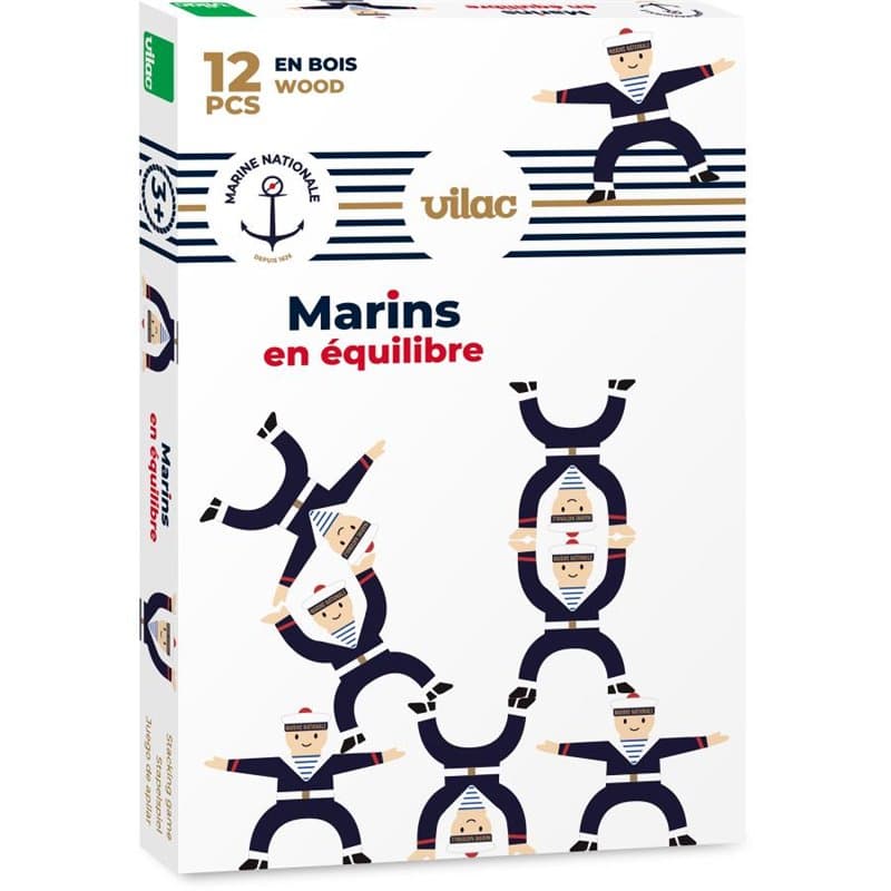 Jeu d'équilibre les p'tits matelots - marine nationale - Image 1