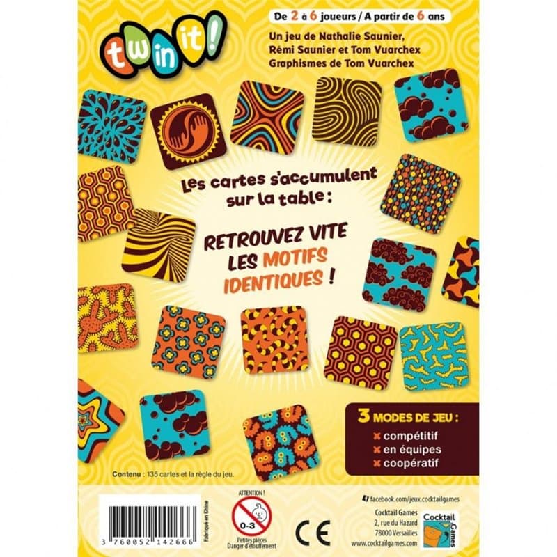 jeux d observation Twin it - Image 1
