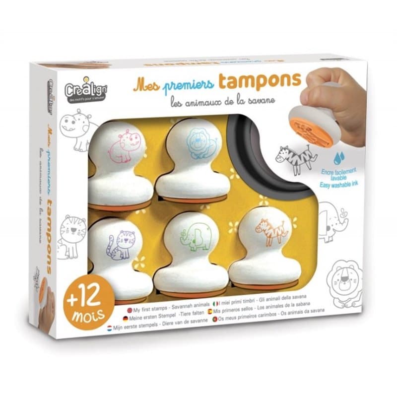 Mes premiers tampons - Savane - Image 1