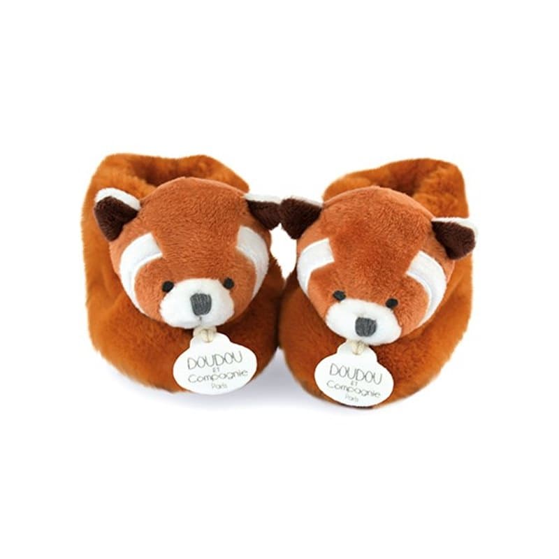 Chausson panda roux pour bebe - Image 1