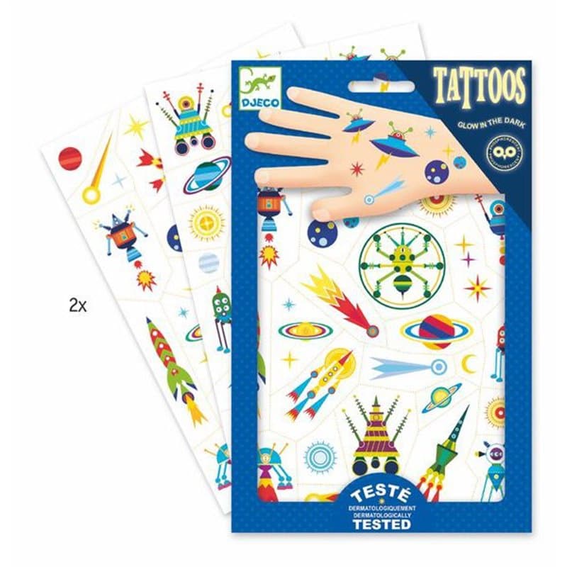 Tatouage phospho Space Oddity - Image 1