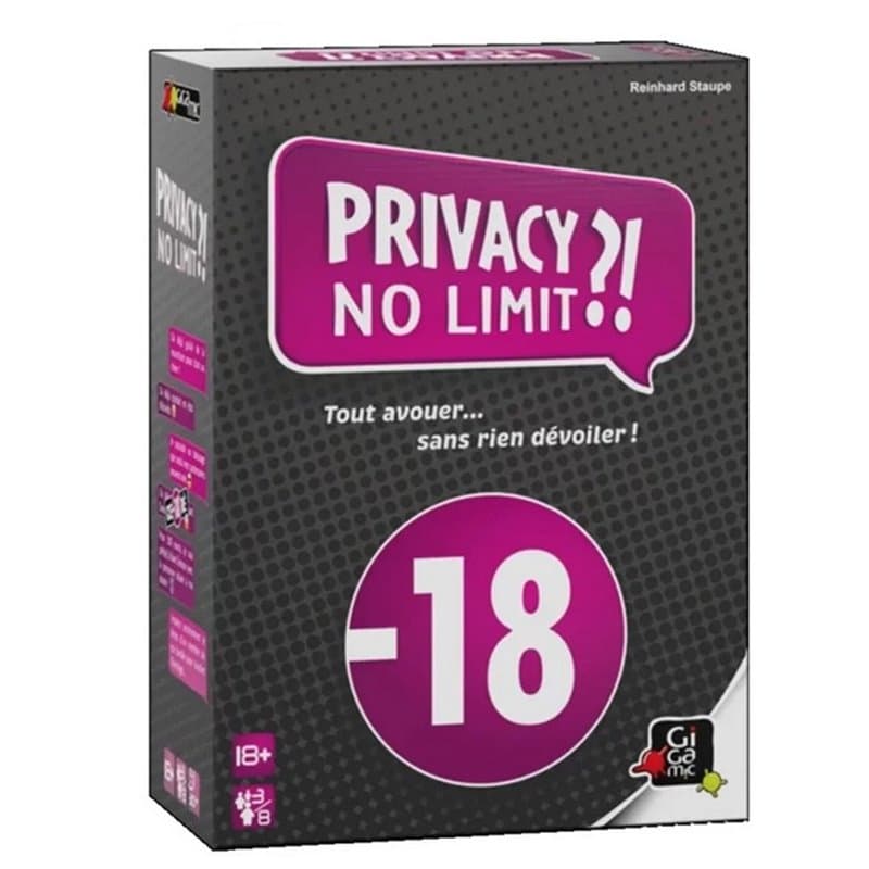 Privacy no limit jeu d ambiance gigamic - Image 1