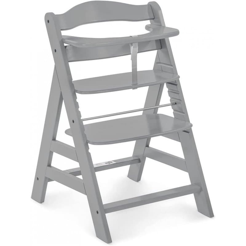 Chaise haute Alpha+B Gris - Image 1
