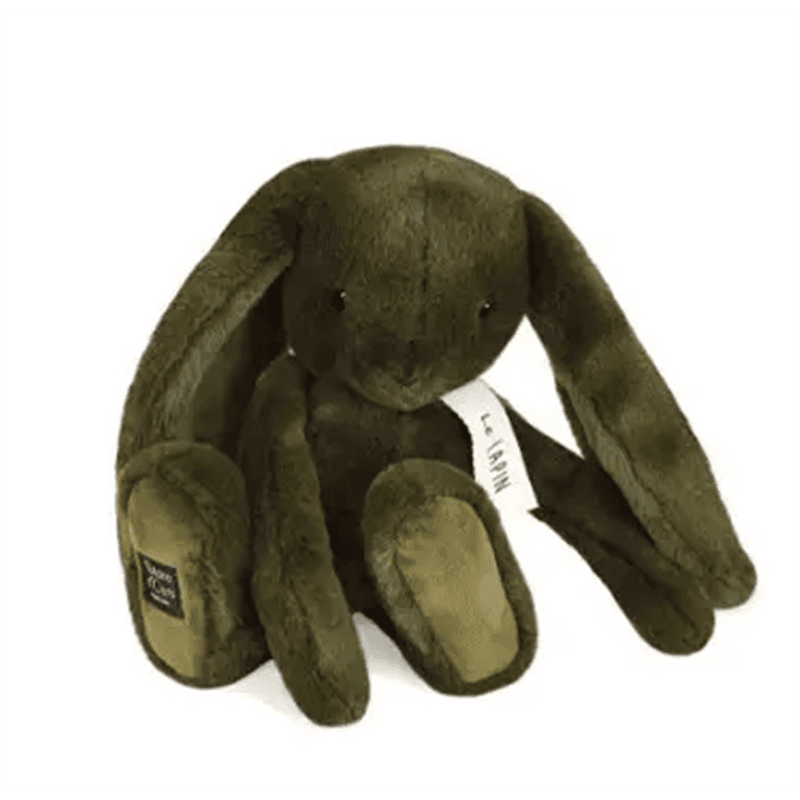 Doudou lapin - Kaki - 32cm - Image 1