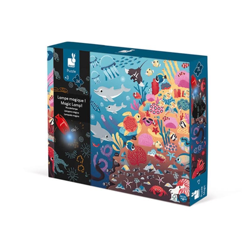 puzzle magique ocean avec lampe - Image 1