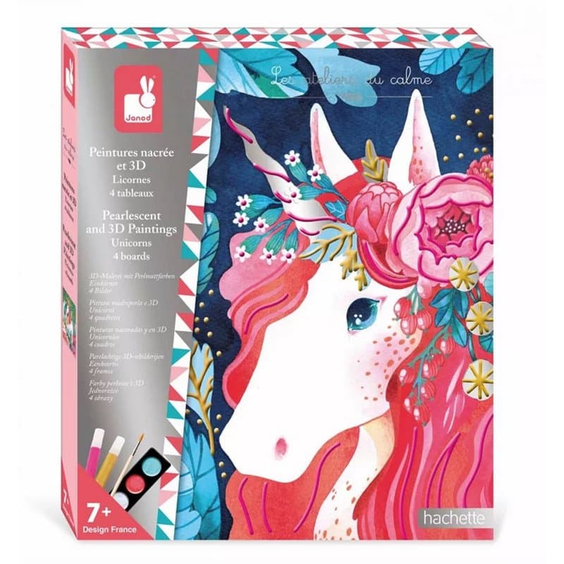Peintures nacrees et 3D Licornes - Image 1