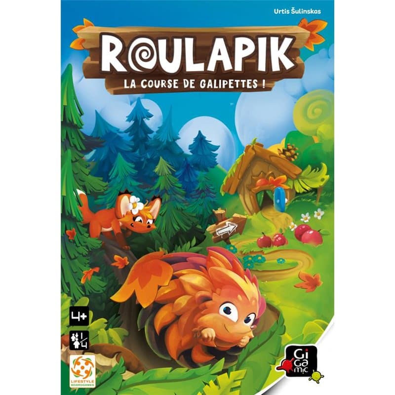 Le hérisson qui Roulapik - La course de galipettes ! - Image 1