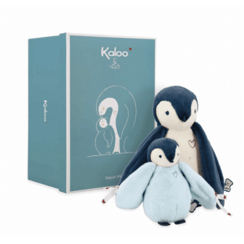 Peluches calins manchots bleus - Image 1