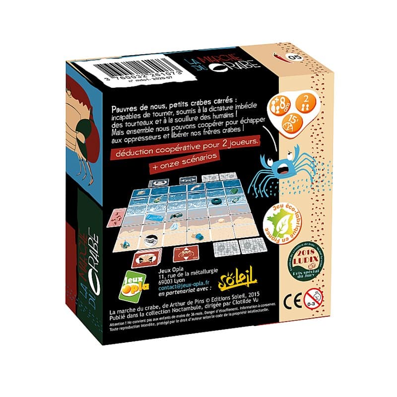 La marche du crabe - Jeu de deduction - Image 1