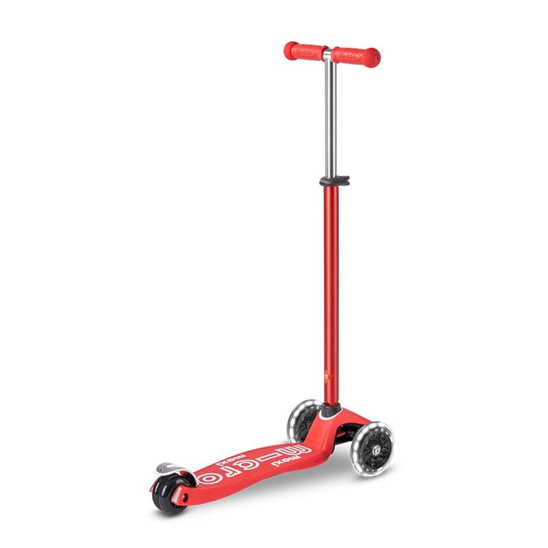 Trottinette Maxi Micro Deluxe Rouge LED - Image 1