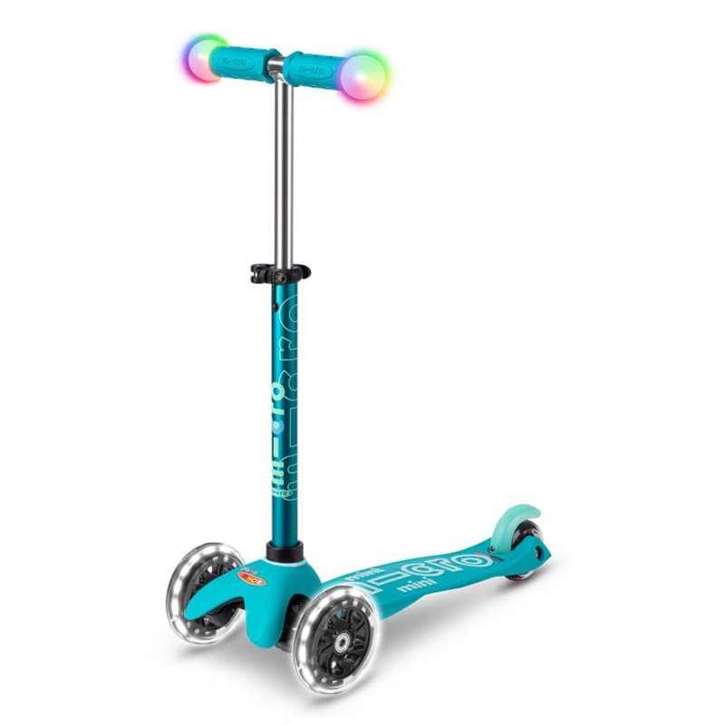 Trottinette Mini Micro deluxe magique aqua - Image 1