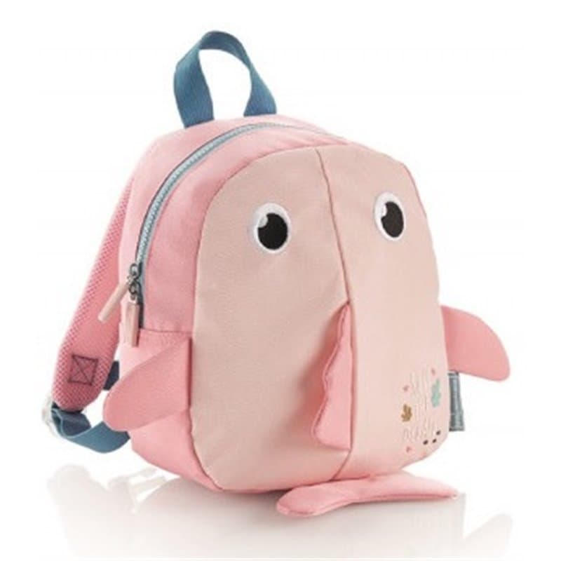 Sac a dos pour enfants poisson rose - Image 1