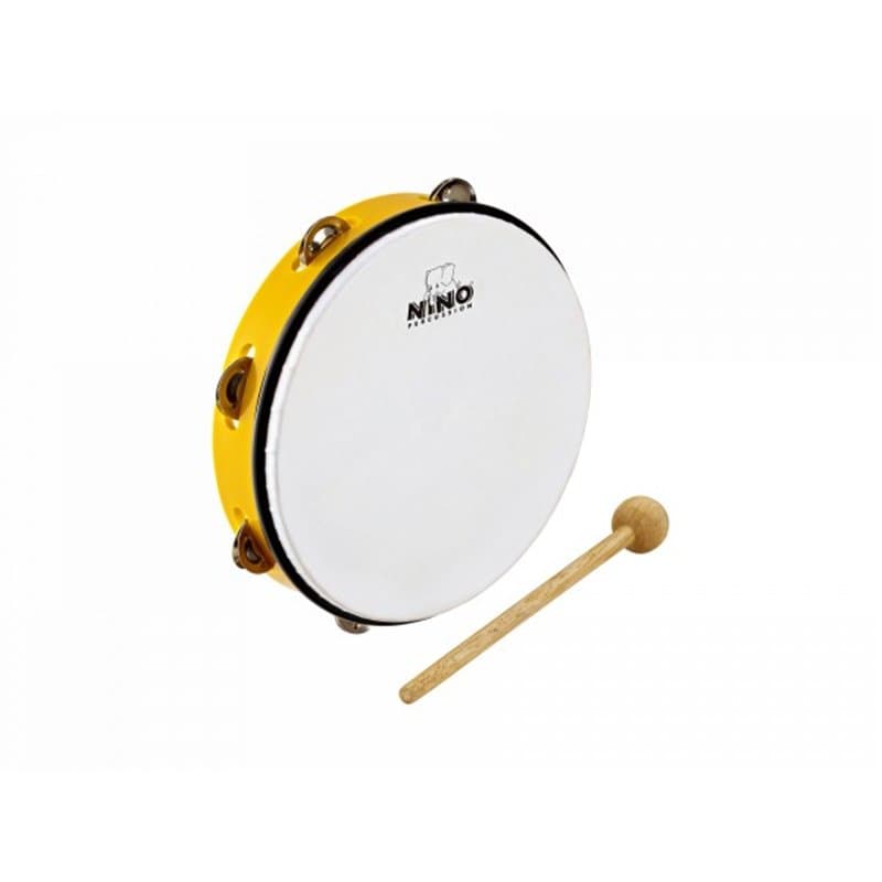 JINGLE DRUM NINO ABS 25cm JAUNE - Image 1