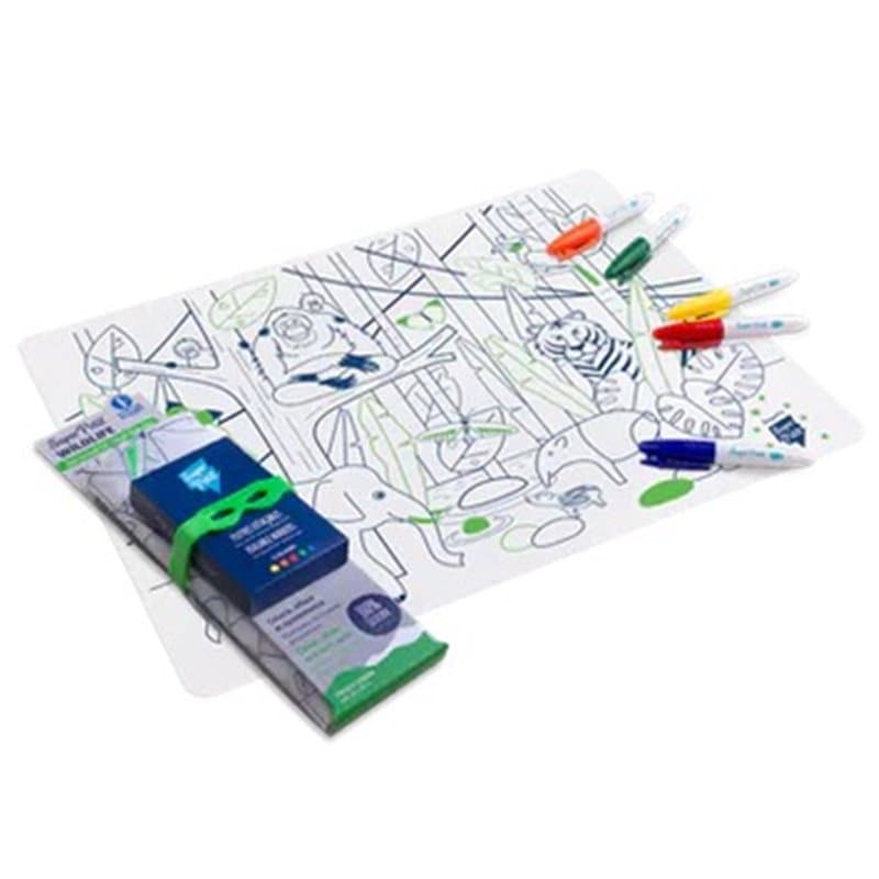 Kit Set silicone et 5 feutres WILDLIFE Jungle - Image 1