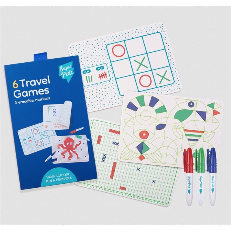Kit 6 travel games Super Petit - Image 1