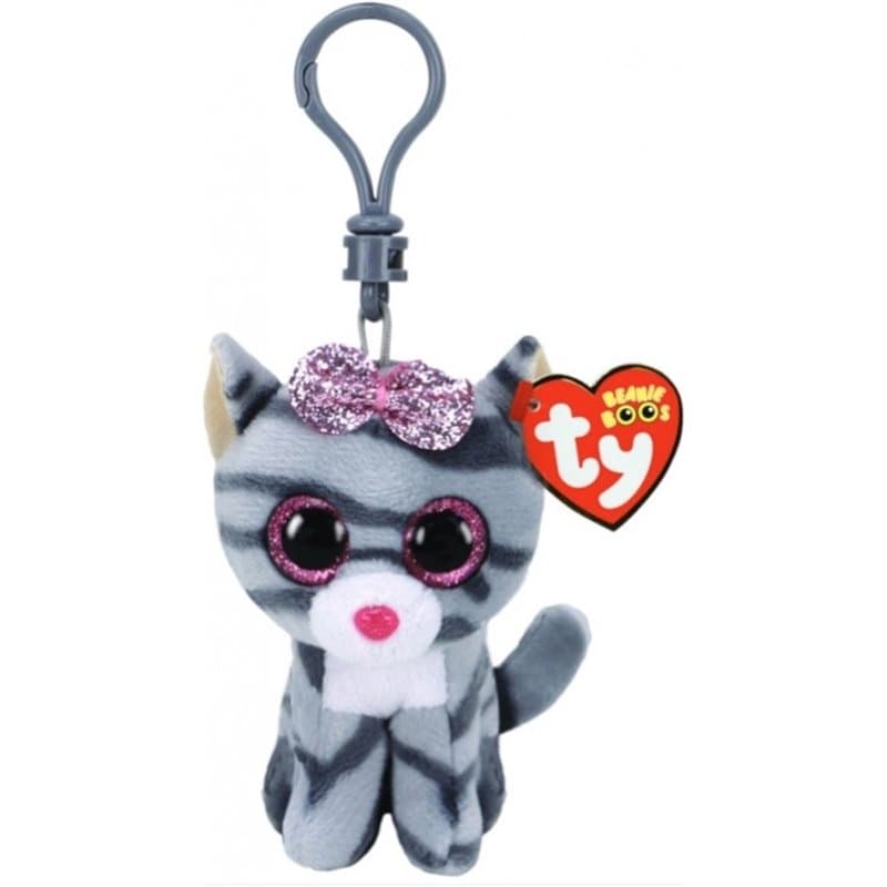 Ty Beanie boos Clip Kiki le chat - Image 1
