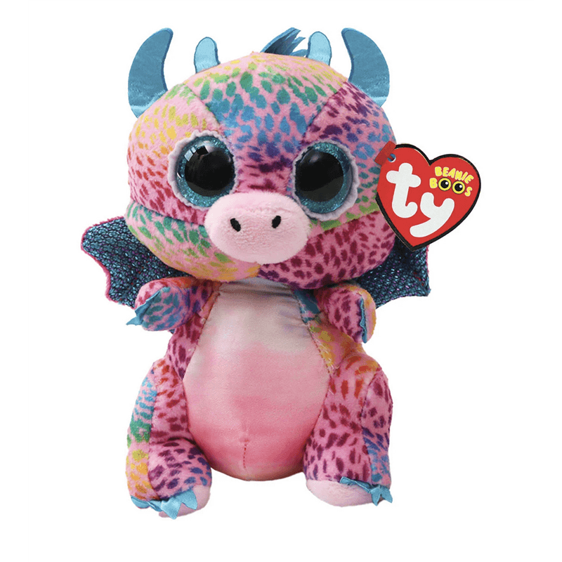 TY Peluche Flint le dragon Small - Image 1