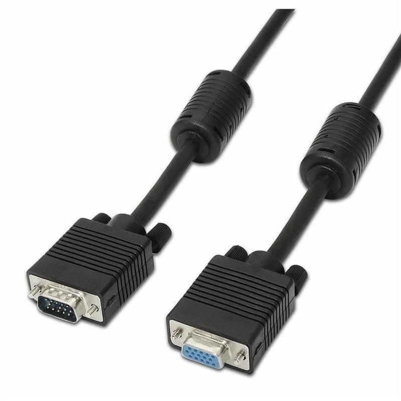 AISENS A113-0078 câble VGA 1,8 m VGA (D-Sub) Noir - Image 1