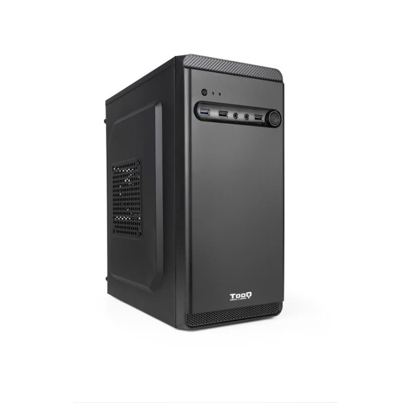 TooQ TQC-4702U3C-B unité centrale Mini Tower Noir - Image 1