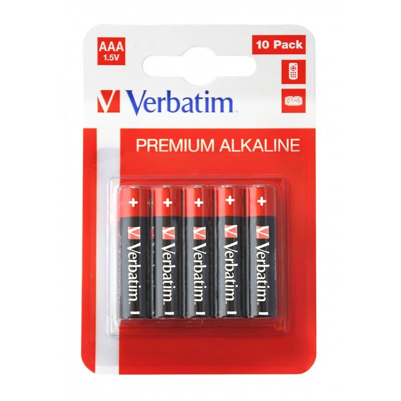 Verbatim Piles alcalines AAA - Image 1