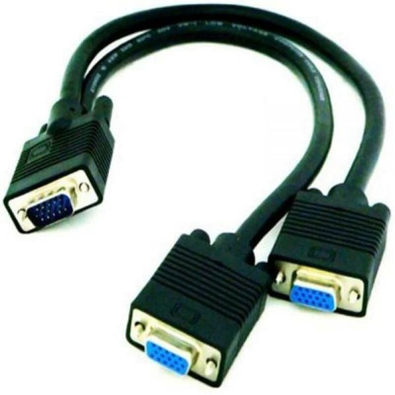 Nanocable 10.15.2000 câble VGA 0,45 m Noir - Image 1