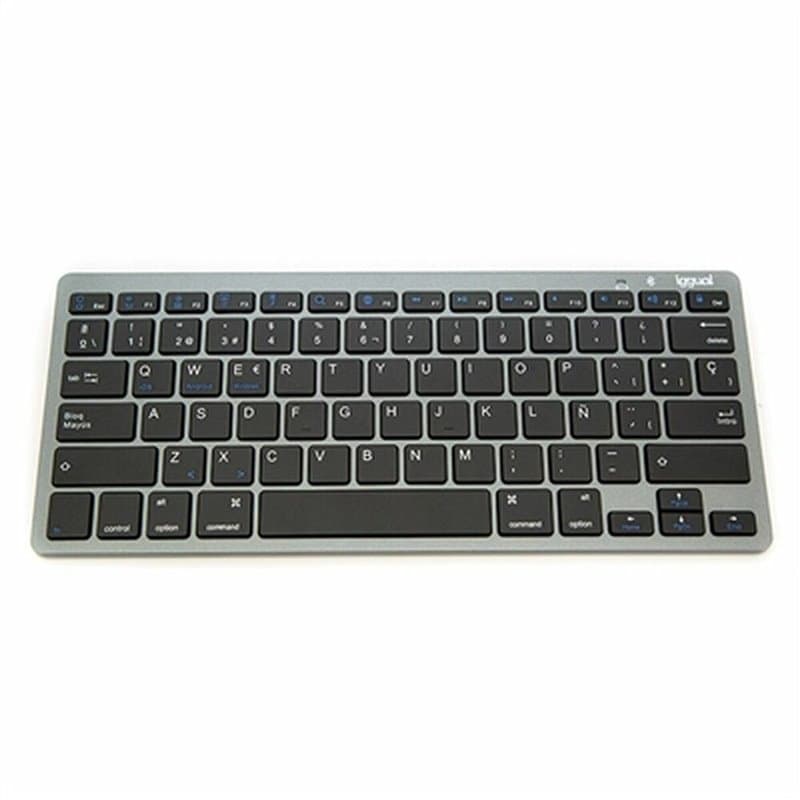 iggual IGG316917 clavier Bluetooth QWERTY Noir, Gris - Image 1