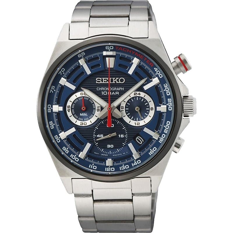 Montre Homme Seiko SSB407P1 (Ø 41 mm) - Image 1